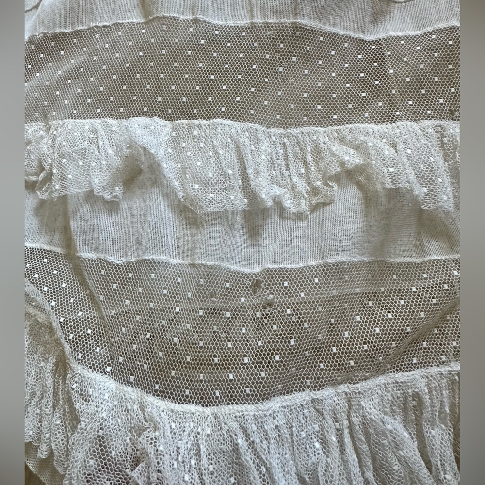 Antique Edwardian lawn dress wedding dress - Picture 5 of 14